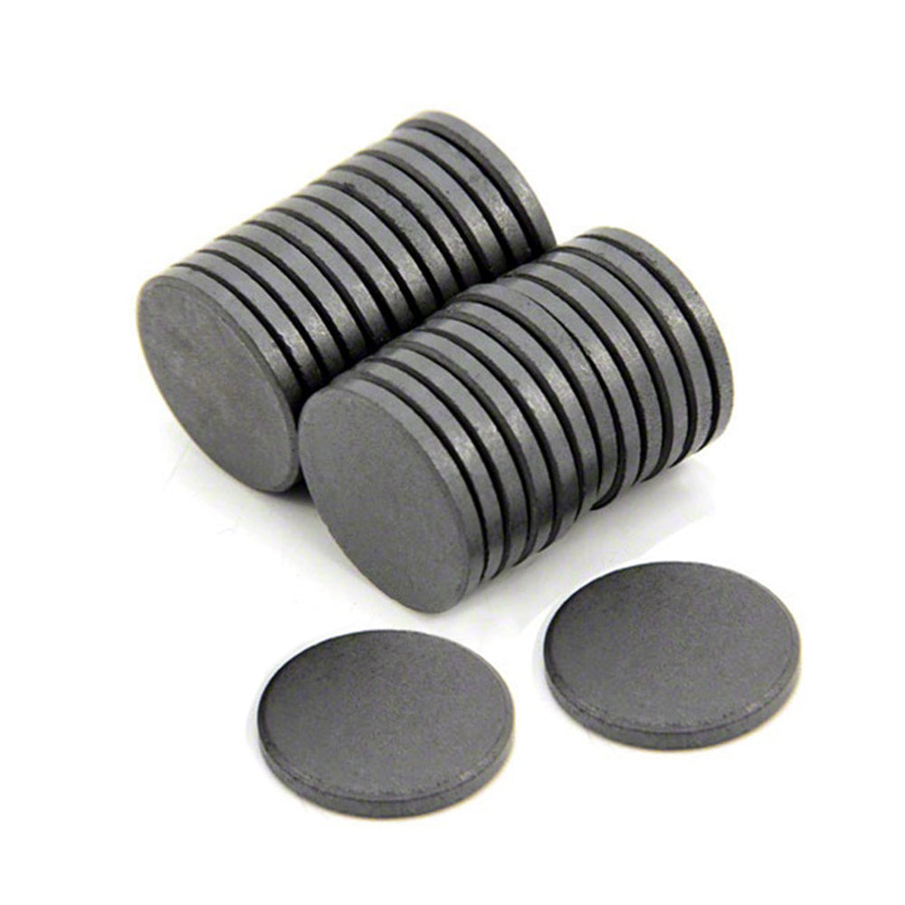 Ferrite Disc Magnet - 22mm x 3mm Double Pole (Default)