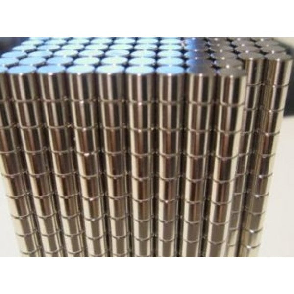 Neodymium Cylinder Magnet 4mm x 6mm N45