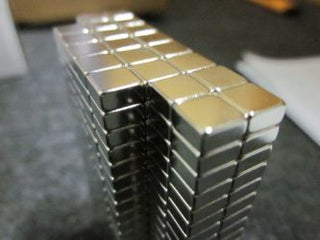 Neodymium Block Magnet 6x6x3 mm N48