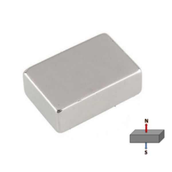 Neodymium Block Magnet 38.1x25.4x19.05mm N52