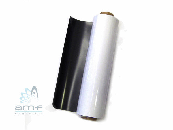 Magnetic Sheeting - White 1m x 1m x 0.8mm p/metre