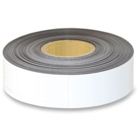 White Magnetic tape 75mm x 0.6mm x 60m roll