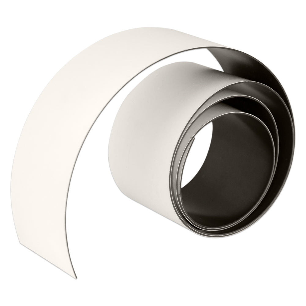 White Magnetic Tape 50mm x 0.6mm | PER METRE – Magnet UK