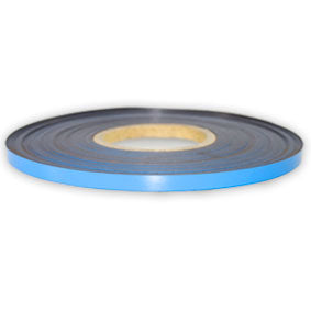 Blue magnetic tape ideal for labelling!
