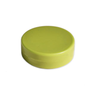Ferrite Whiteboard Button Magnet 30mm x 6mm - Lime Green