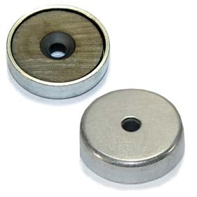 Ferrite Pot Magnet - 32mm x 8mm