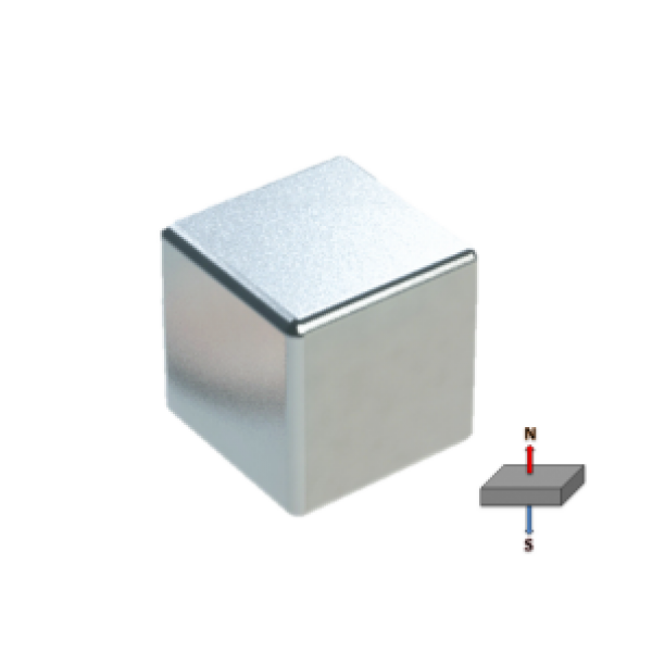 Neodymium Block Magnet 25x25x25mm N50