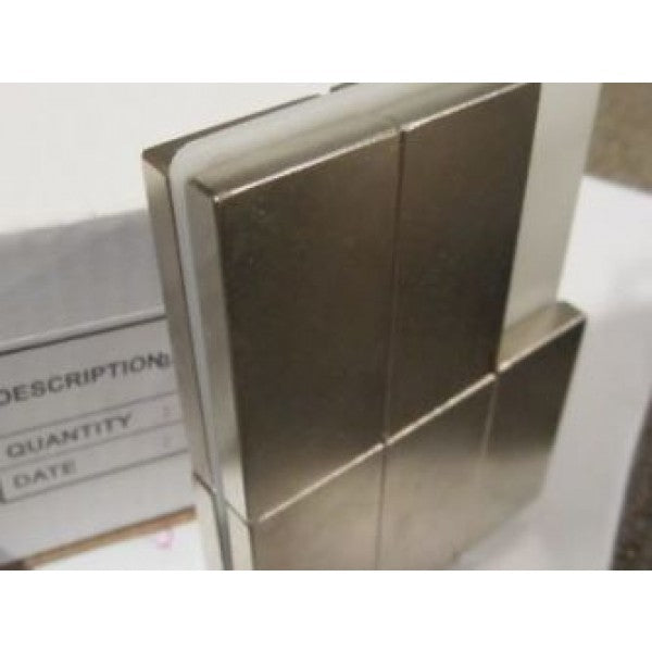 Neodymium Block Magnet 50.8 x 24.5 x 6.35mm N45