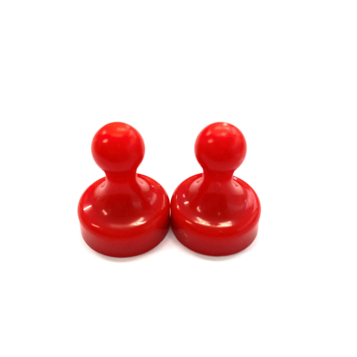Red Pin Whiteboard Magnets - 19mm diameter x 25mm | 6 PACK