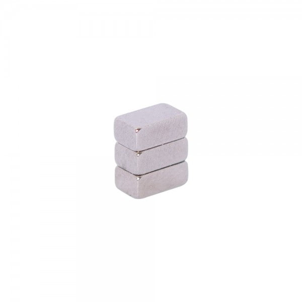 Neodymium Block Magnet 5mm x 3mm x 2mm N50 | Black Nickel Coating