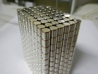 Neodymium Cylinder Magnet 6mm x 6mm N50