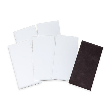 Magnetic Sheet Gloss White - 203mm x 127mm x 0.5mm 
