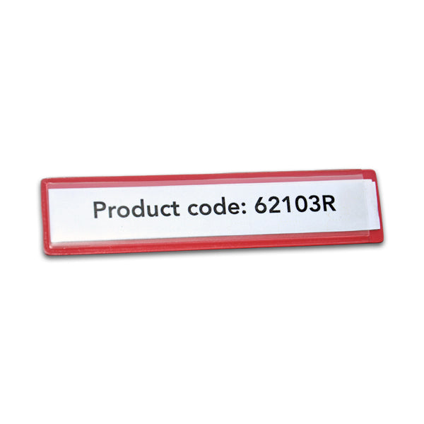 Magnetic Card Holder 110 x 25 x 0.7mm | Red